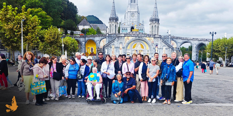 USA group at Lourdes